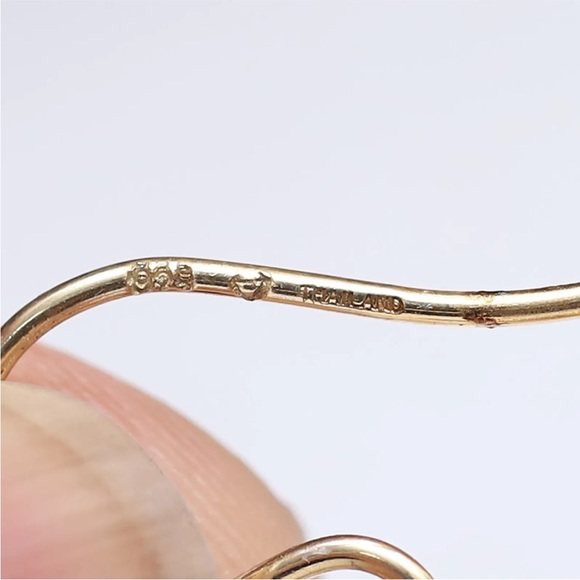 QVC Avindy Sterling & 14K Gold Plated Gemstone Drop Earrings - Picture 7 of 7